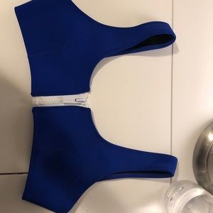 Royal blue HOAKA bikini top size s+